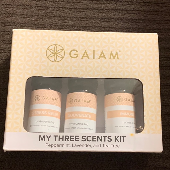 GAIAM Other - Gaiam 3 scent oils (peppermint, lavender,tea tree)